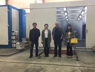 PP PVC Spray Booth Powder Coating Electrostatic Anti Static