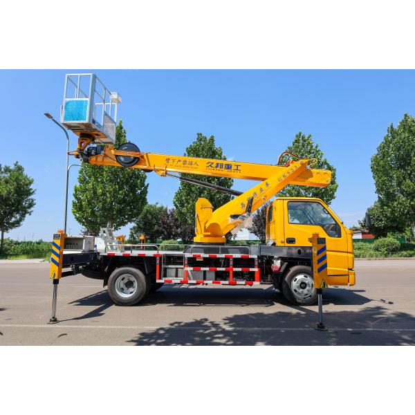 Customized Diesel 23m Telescopic Boom Bucket Vehicle Aerial work truck High-altitude Operation Truck