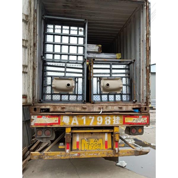 Eco Friendly Shipping Container Toilets , Temporary Prefab Mobile Toilet Container