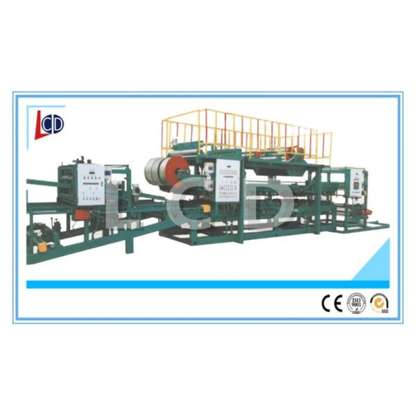 Roofing Sheet Sandwich Panel Machine Polystyrene Foam Middle Layer For Warm Keeping