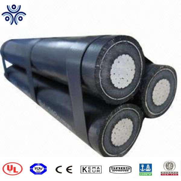 36KV 185mm2 ABC Overhead Cable XLPE Insulated Aerial Bundled Cable For Construction