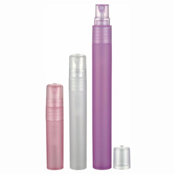 10ml Square Portable Refillable Perfume Spray Bottle with Fine Mist Base Material pp
