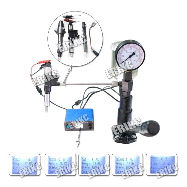 ERIKC common rail injector nozzle tester equipment diesel injector testing machine