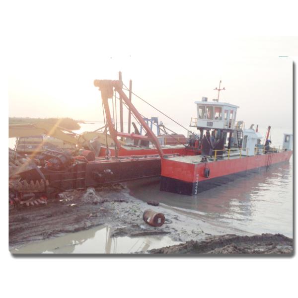 600 mm 1050 cbm/h Hydraulic Dredge Equipment with Anchor Boom and Spud Carriage