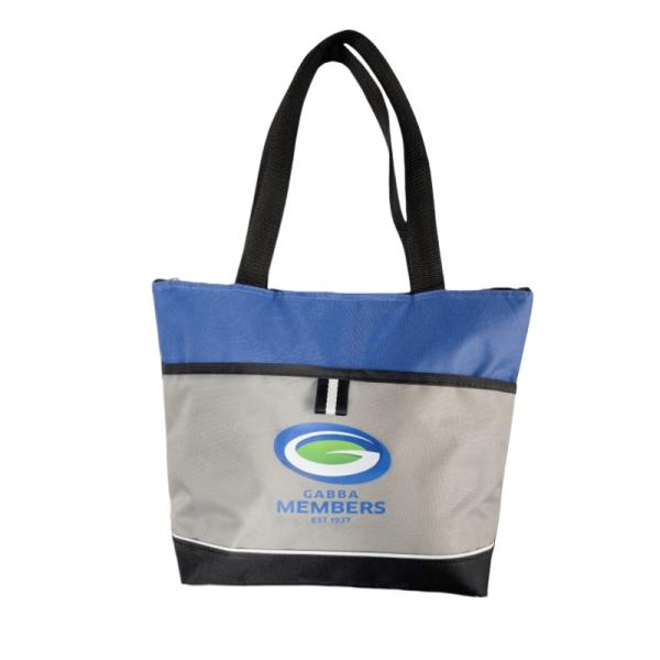 Nylon 600D Polyester Lunch Cooler Bag With Foam Insulation PEVA Lining