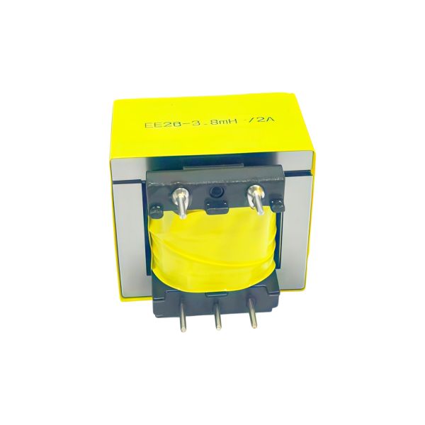EE28 High Frequency Power Transformer with 3.8mH Inductance 2A Rated Current and Silicon Steel Sheet Core