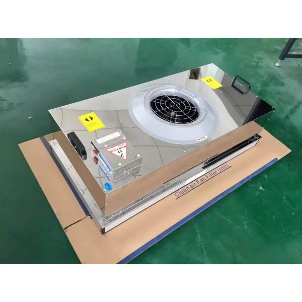 Clean Room Stainless Steel304 Fan Filter Unit H14 Efficiency With AC Power Supply