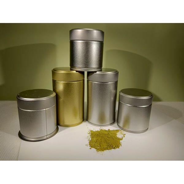 Custom Matcha Tins Printing Boxes Matcha Tea Metal Can Container