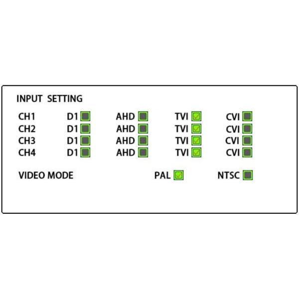 Black Color Video Quad Processor , Wifi Support 4 Channel CCTV Multiplexer