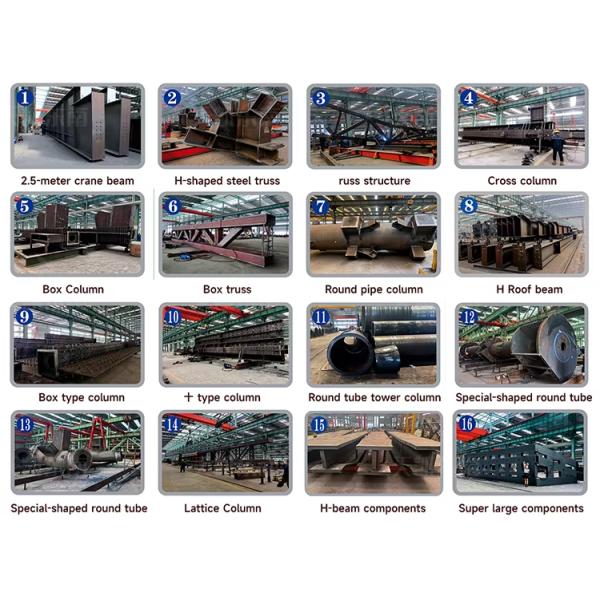 Steel structure production process