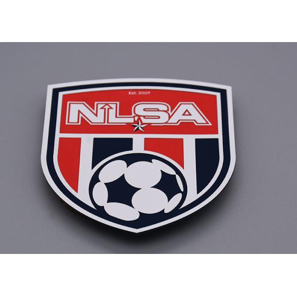 1.0mm Custom Heat Transfer Printing Label With 3 Colours Silicone Logo