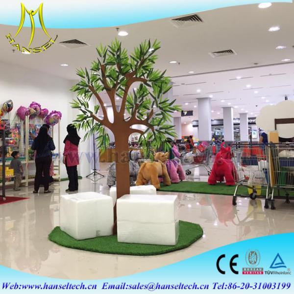 Hansel carnival plush toys stuffed animals on wheels for rent and video for kiddie rides