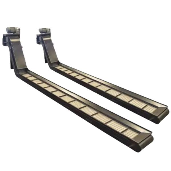 Industrial Chip Conveyor For CNC Machine , Continuous Flow Chip Screw Conveyor