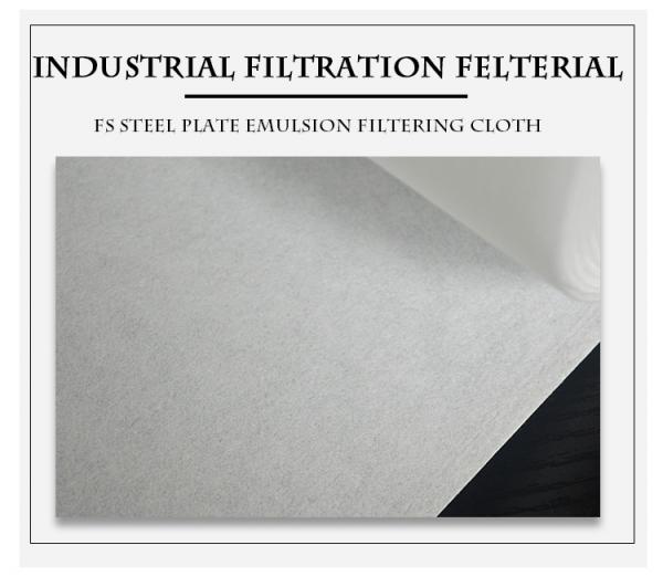 Industrial filter paper for grinding coolant or cutting oil