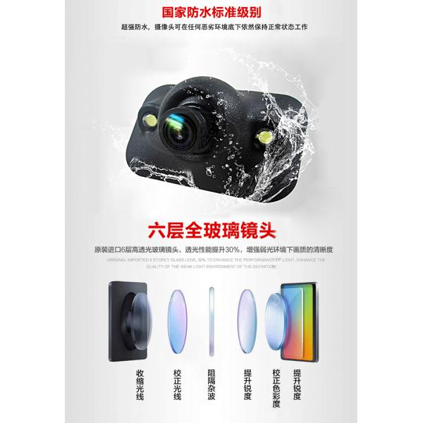 Fashionable Hd Car Camera / Front And Rear Car Camera System 720*576 Pixels