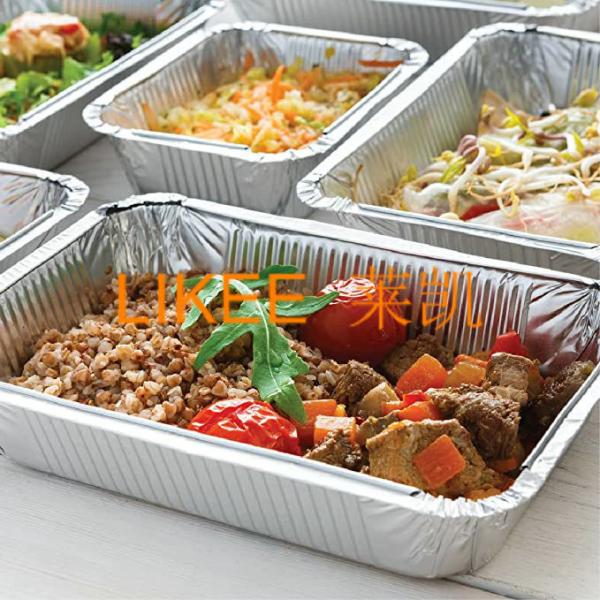 Quality Picnic Aluminum Foil Container Rectangular For Feezer Oven Microwave for sale