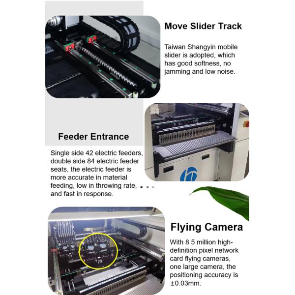 High Speed HCT-800L SMT Pick and Place Machine LED Mounter Industrial machinery