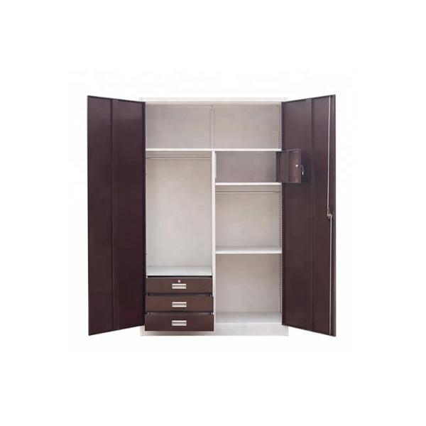 Knock Down Cyber Lock Hygienic Modern Steel Almirah