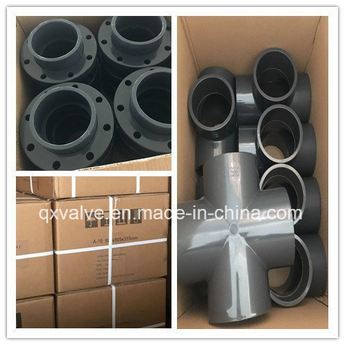 100% Material QX28 UPVC Reducer Size From 3/4" to 10" Pn16 QX28 Sch80 ASTM Standard