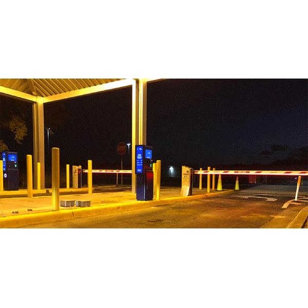 15inch Touch Screen Parking Payment Kiosk with Intercom and Galvanized Steel Sheet Construction
