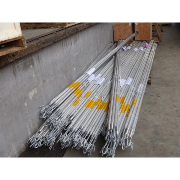 Container Lashing Equipment Operating Rod Aluminum Twist Lock Telescopic Tube Sample Provided with Lashing Bar