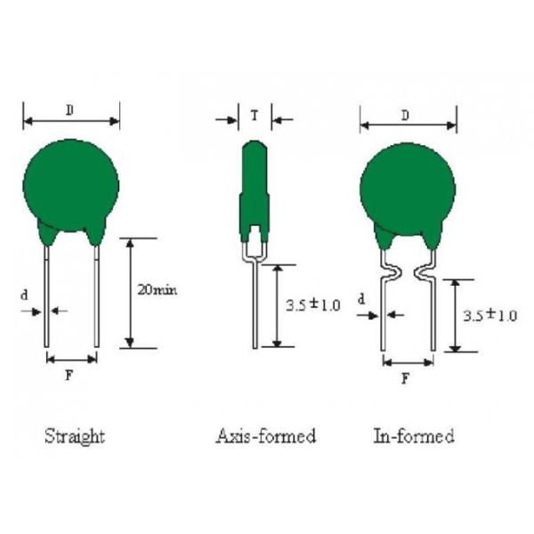 24MM Overcurrent Protection 80mA 100 OHM WMZ12A PTC Thermistor 4
