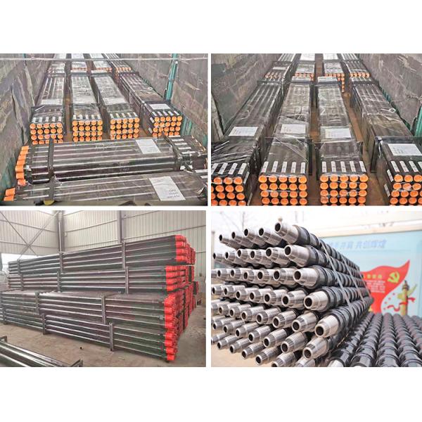 Durable Water Well Drilling Pipe Down The Hole Drill Rods Alloy Steel Material