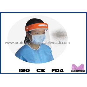 Buy cheap Clear Full Cover Splashproof Safety Face Shield Headgear product