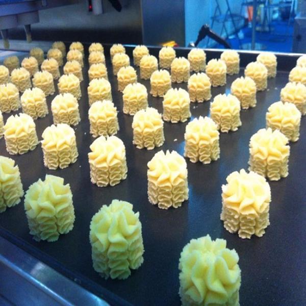 Multi - Function 400 MM Tray Type Automatic Cookie Machine Easy To Disassembly