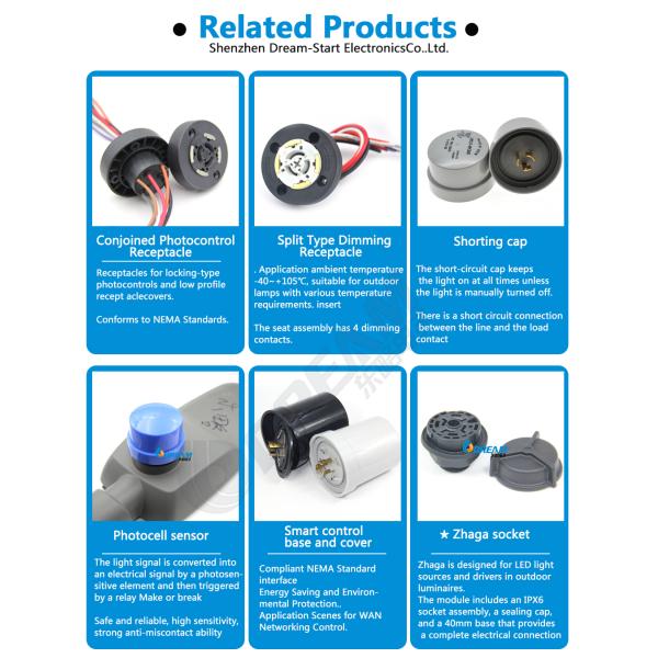 Zhaga Book18 Zhaga Socket With DAli Dimming Protocol