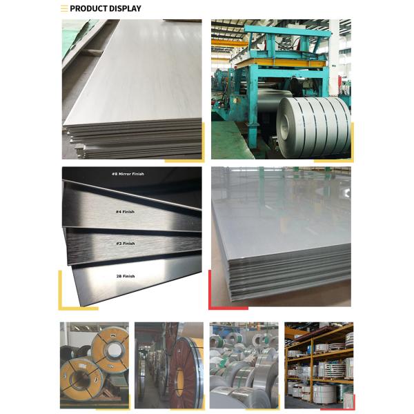 100mm S32205 Stainless Steel Sheet JIS 3mm Thick Stainless Steel Sheet