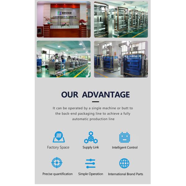 PLC Control Automatic Liquid Packaging Machine For Ice Pop Honey Filling Mayonnaise salad packing machine
