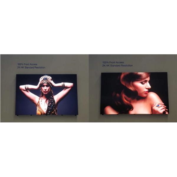 3mm Pixels Front Access Led Display , 2K 4K Ultra Hd Led Display Energy Saving