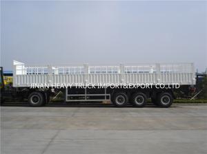 Buy cheap Three Axle Fence Cargo Trailer Tri Axles Livestock Sidewall Semi Trailer Truck product