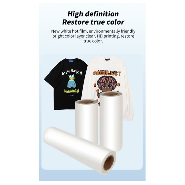 KECAI High Quality DTF Transfer PET Film A3 Size Machine DTF Film Double Side Transfer Film PET