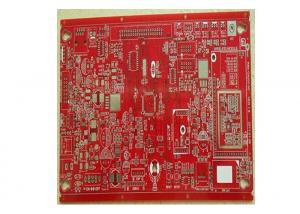 Buy cheap RF Multilayer PCB Board , Single / Double Sided Pcb Prototype Board Red Color product