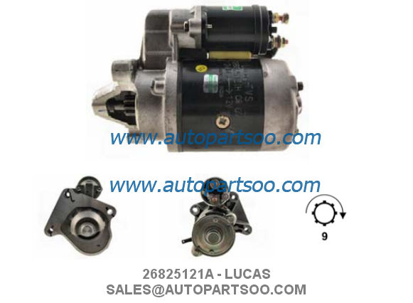 LRS240 0001359045 - LUCAS Starter Motor 12V 2.8KW 10T MOTORES DE ARRANQUE