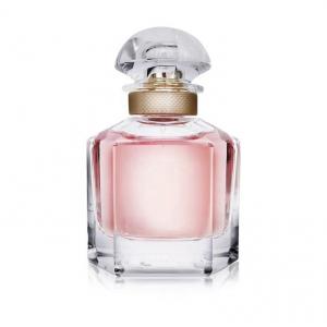 China Luxury Fancy Design Perfume Glass Bottle 100ml With Pump Cap Sprayer ​ on sale