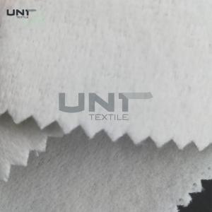 Smooth Surface Wool Tie Interlining / Necktie Interlining Double Layer Brush