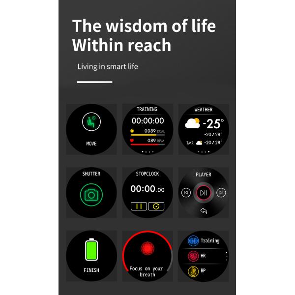 H53 Smartwatch NFC Full Touch Screen Waterproof Electronic GT2 Fitness Bands For Children