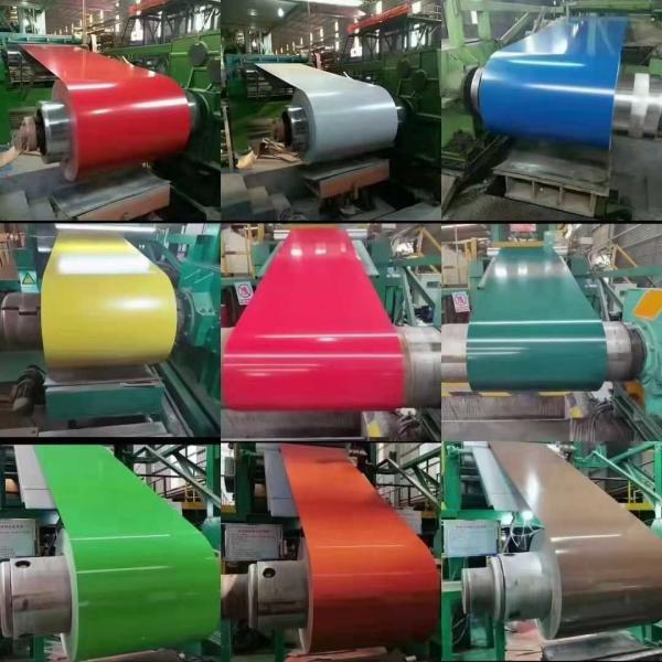 Galvanized Zinc Coating 1219mm Painted Metal Steel Coil PPGI PPGL Steel Coil