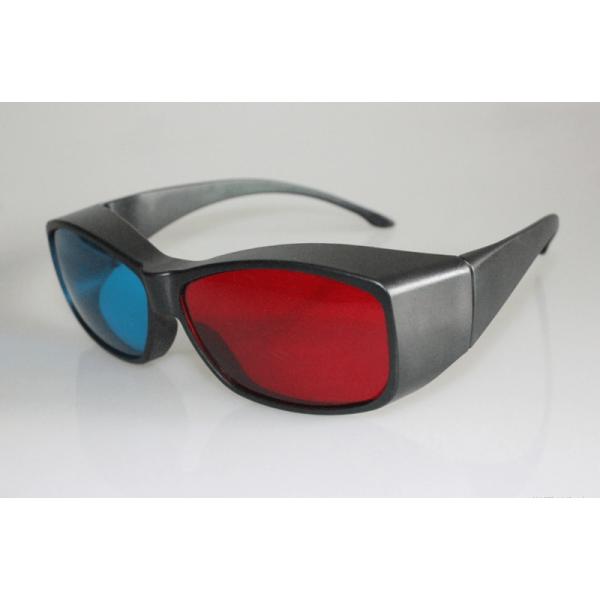 Reuseable 3D Anaglyph Red Blue Glasses For Computer Game / Stereo Movie