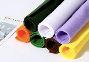 China Recycled Non Woven Sewing Felt Fabric Roll Needle Punched Polyester Wool on sale