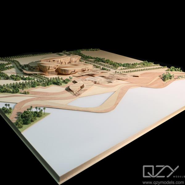 EMBT 1/500 Scale Miniature Architectural Models Shenzhen Ocean Museum