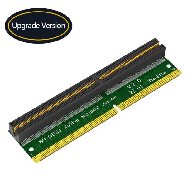 Laptop SO-DIMM Memory RAM DDR4 260Pin Slot To Desktop DDR4 DIMM Adapter Test Protection Card