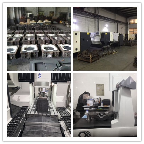 Ductile Cast Iron Parts Machine Shell Castings Oem Available Finish Painting