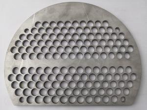 China Corrosion Resistant Stainless Steel Baffle Plate In Heat Exchanger on sale