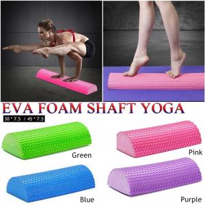 China Half Round Foam Roller , Massage Foam Roller  Yoga Pilates Fitness Equipment Balance Pad on sale