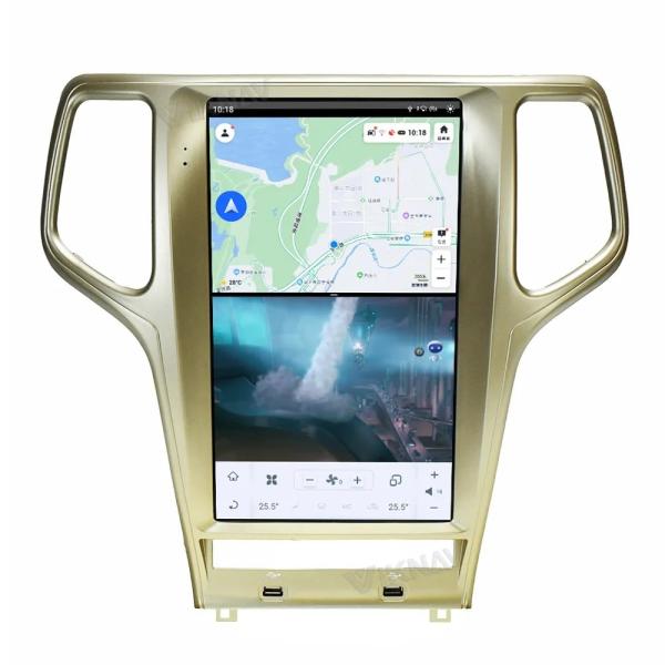 13.6 Inch Touch Screen Stereo For Jeep Grand Cherokee 128G Navigation GPS Multimedia Player Wireless Carplay 4G