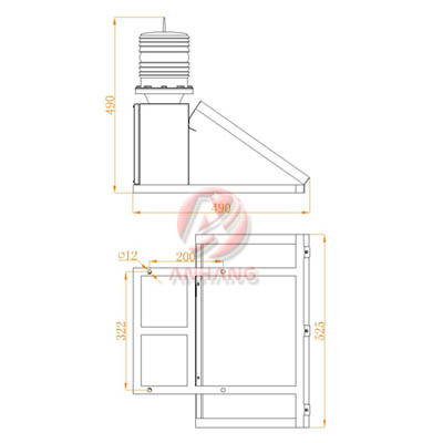 High Intensity Aviation Lights For Buildings